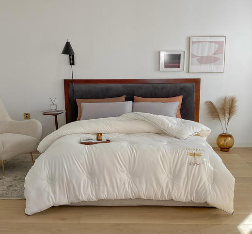 【限时秒杀】自然醒蜻蜓刺绣大豆被轻奢款四季被子春秋被超柔冬被LFS（不参与优惠券） 商品图2