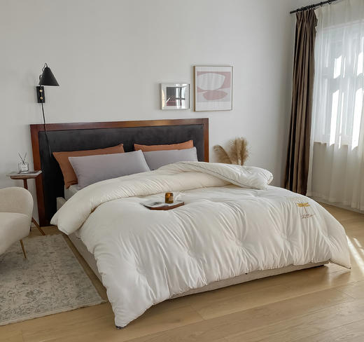 【限时秒杀】自然醒蜻蜓刺绣大豆被轻奢款四季被子春秋被超柔冬被LFS（不参与优惠券） 商品图3