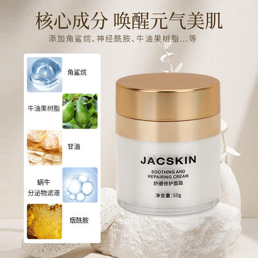 JACSKIN舒缓修护面霜50g 商品图1