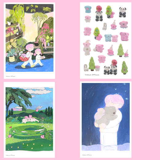 awei公园丨明信片 商品图4