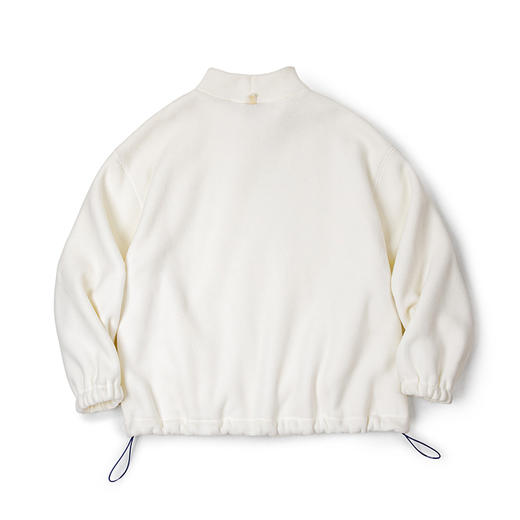 马登工装 美式休闲摇粒绒卫衣立领cityboy宽松慵懒无帽套头衫男秋 商品图8