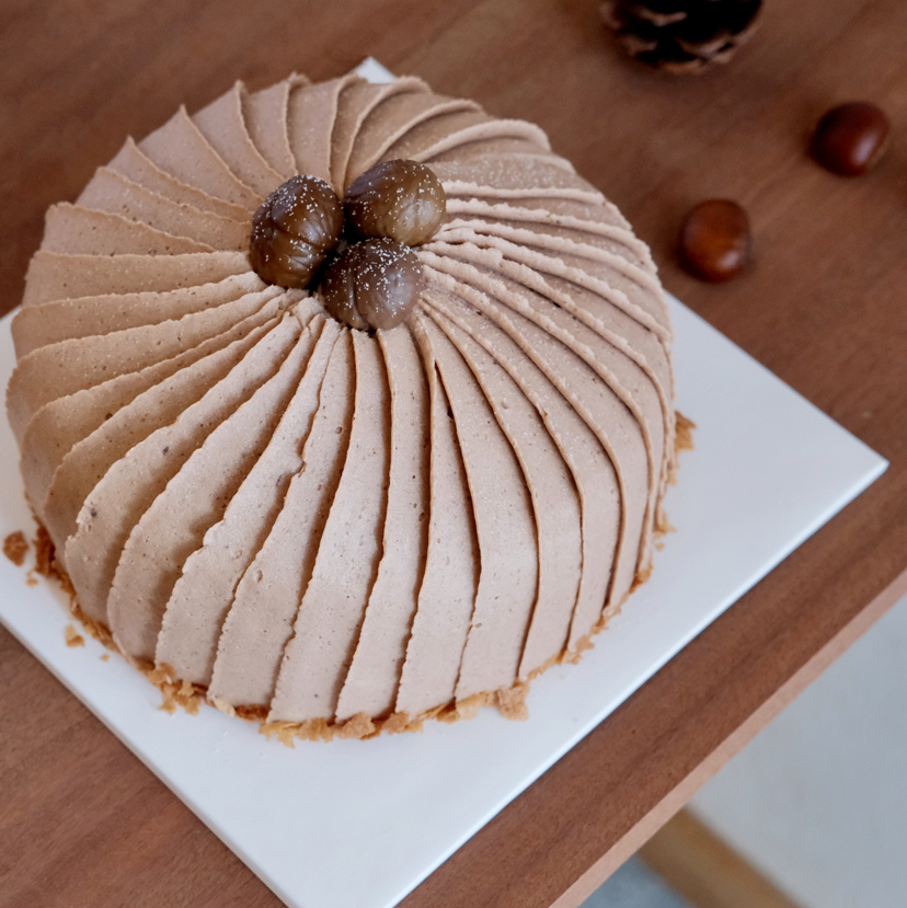 蒙布朗-法式栗子蛋糕