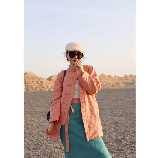 【抖音专属】棉衬衫（23802760-赪尾） 商品图2