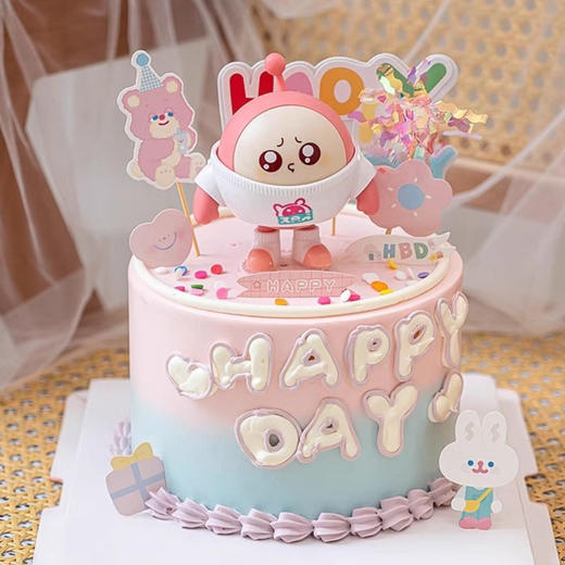 粉色蛋仔蛋糕 商品图0