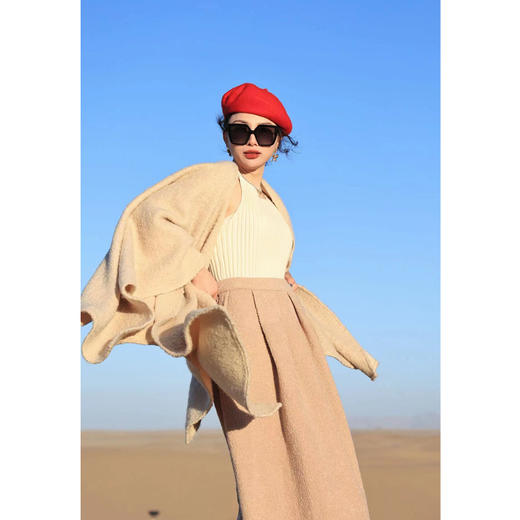 【抖音专属】半裙（23806735-紫花布） 商品图2