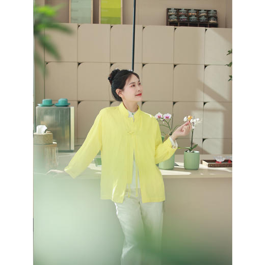 衬衫（22705375-黄白游） 商品图2