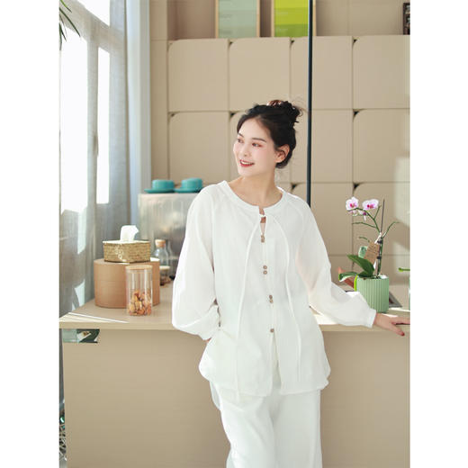 【抖音专属】衬衫（22710244山矾） 商品图2