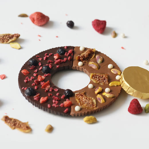 全国配送「好运气」精品巧克力中式礼盒｜多重好彩头（福、旺、吉、發等）金币巧克力随机发放！ 商品图2