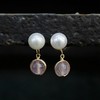 SpoiledBrat Jewelry粉晶石天河石耳夹 商品缩略图0