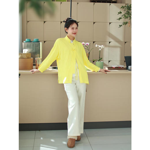 衬衫（22705375-黄白游） 商品图5