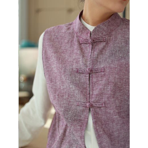 【线上专属】中式马甲（22704058B-三公子） 商品图1