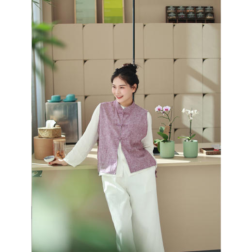 【线上专属】中式马甲（22704058B-三公子） 商品图5