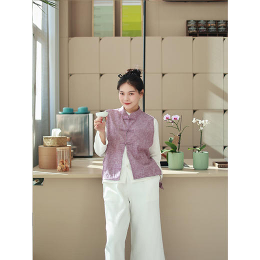 【线上专属】中式马甲（22704058B-三公子） 商品图4