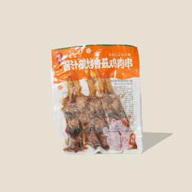 纪鸟酱汁碳烤香菇鸡肉串 160g