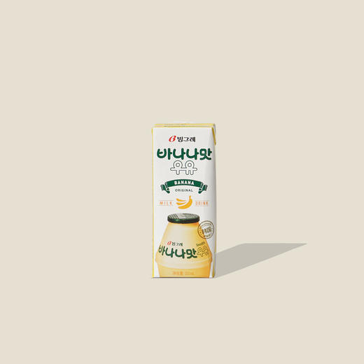 宾格瑞香蕉味牛奶饮料 200ml 商品图0