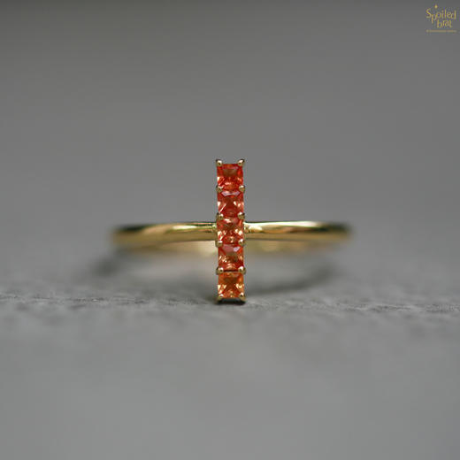 SpoiledBrat Jewelry18k一字戒指 商品图2