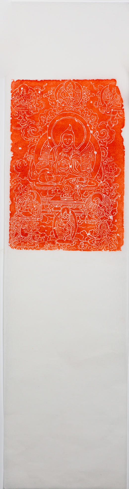 明代佛教造像朱拓 商品图1