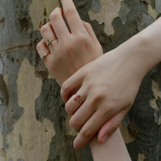 SpoiledBrat Jewelry18k一字戒指 商品图5