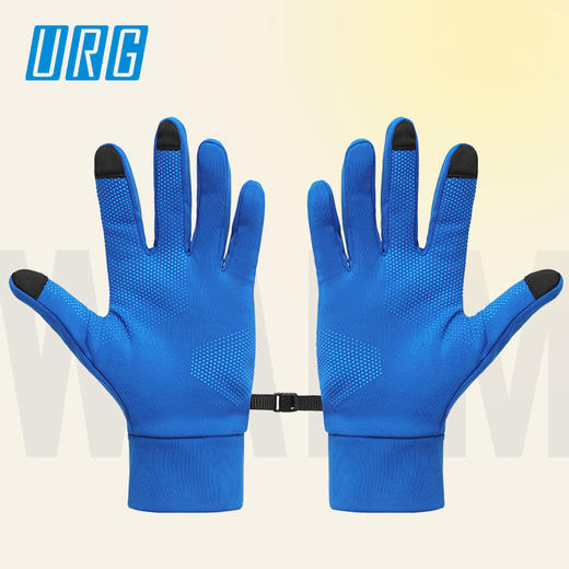 URG加绒保暖跑步手套 Warm Run冬季户外跑步运动柔软贴肤透气舒适装备可定制 商品图0