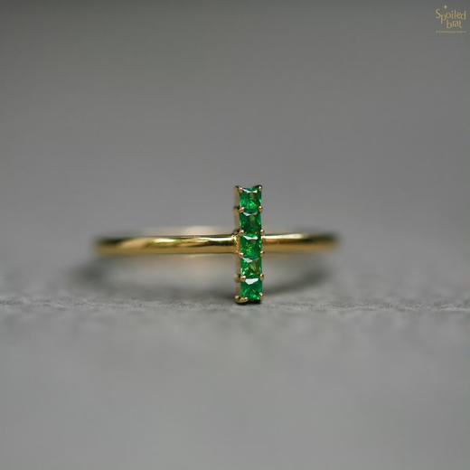 SpoiledBrat Jewelry18k一字戒指 商品图1