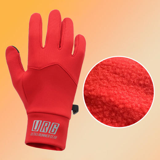 URG加绒保暖跑步手套 Warm Run冬季户外跑步运动柔软贴肤透气舒适装备可定制 商品图1