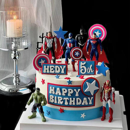 【复仇者联盟】漫威主题儿童蛋糕 商品图0