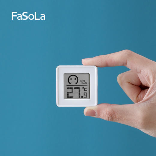 FaSoLa 电子温湿度计 家用室内婴儿房壁挂式高精度室温计温度计表 商品图8
