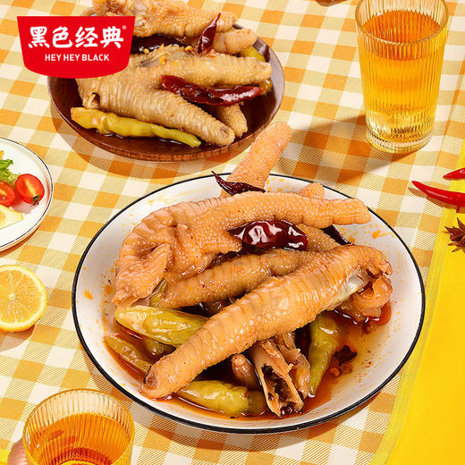 【宅家零食】黑色经典新款老坛泡爪香辣味150g/袋 商品图2