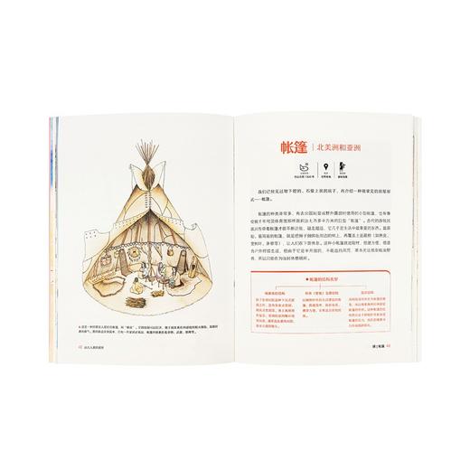 《一住一万年》讲述一万年来我们所住过的房子 建筑 科普绘本 读小库 商品图1