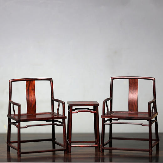 微型家具三件套°酸枝 商品图2