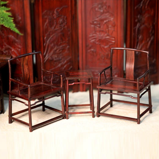 微型家具三件套°酸枝 商品图1