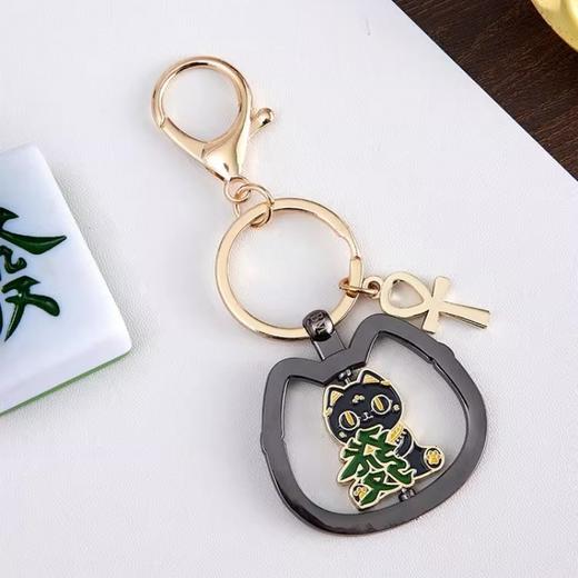 大英博物馆 盖亚·安德森猫和她的朋友们系列 财猫双全 糖葫芦旋转挂件钥匙扣 商品图2