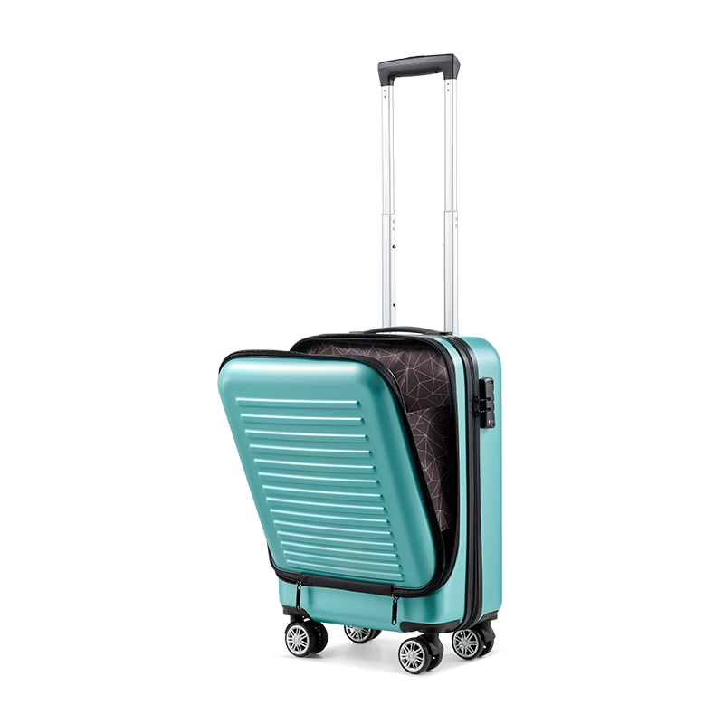 银座最新前开盖商务登机箱6810系列