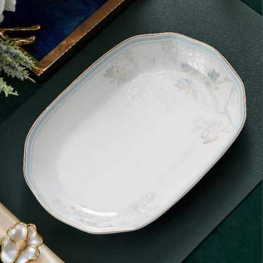 凡瑞斯云之羽40头10人用骨瓷餐具 商品图2