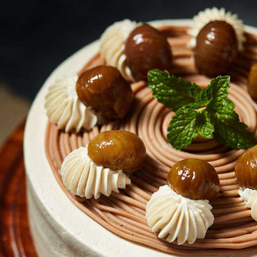 遇·四季-北秋山栗 栗子红茶奶油蛋糕 商品图4