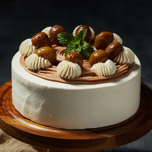 遇·四季-北秋山栗 栗子红茶奶油蛋糕 商品图0