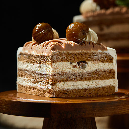 遇·四季-北秋山栗 栗子红茶奶油蛋糕 商品图1