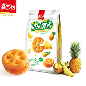 嘉士利果乐果香凤梨味夹心饼干85g