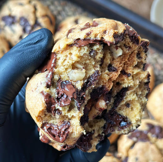 纽约黑巧软曲奇，微波加热后巧克力爆浆，冷冻后冰激凌口感 商品图2