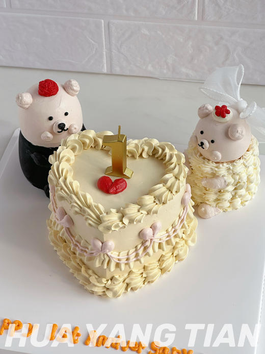 纪念日款 相遇爱情 · 奶油霜蛋糕 商品图1