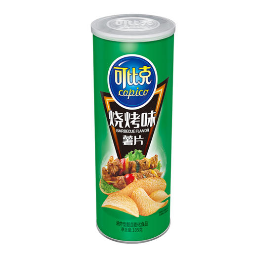 可比克烧烤味薯片105g 商品图3