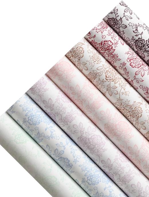 新款压纹浮雕木棉纸--玫瑰之恋（10张） 商品图0