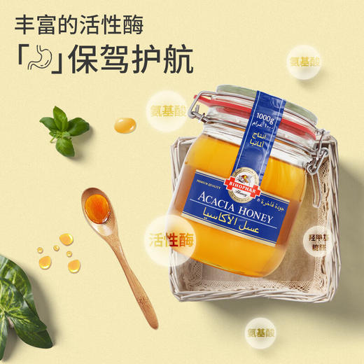 德国碧欧坊刺槐蜂蜜1000g/031428 味道香甜浓而不腻滋润生命活力 商品图2