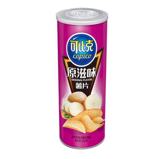 可比克原滋味薯片105g 商品图4