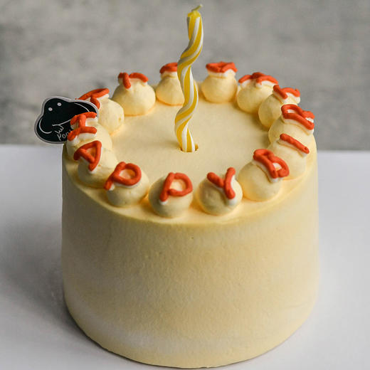 简约字母蛋糕（蜡烛非图片款） 商品图0