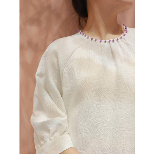 【抖音专属】连衣裙（23807441-山矾） 商品图1