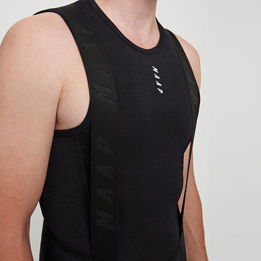 MAAP 男士 Thermal Base Layer Vest Black 加绒骑行打底 商品图5