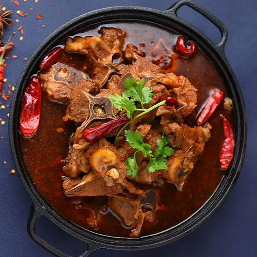 荆沙红汤羊蝎子京味火锅1200g 商品图2