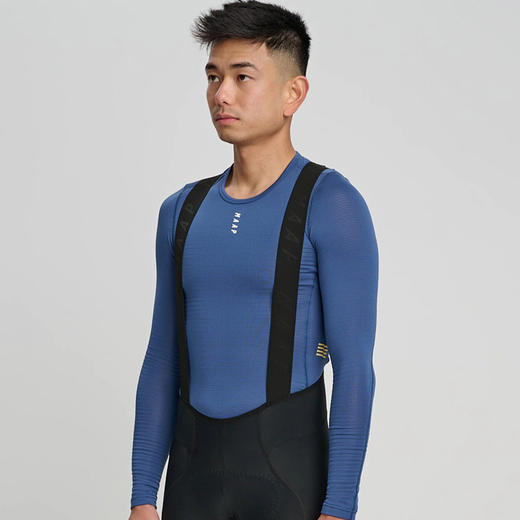 MAAP 男士 Thermal Base Layer LS Tee Ultramarine 加绒长袖骑行打底 商品图0