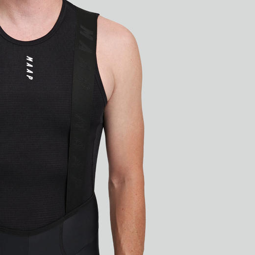 MAAP 男士 Thermal Base Layer Vest Black 加绒骑行打底 商品图3